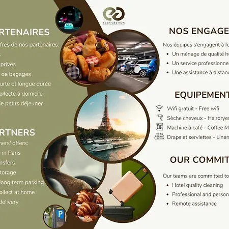 4pers#malesherbes#parc Monceau Apartament Paryż